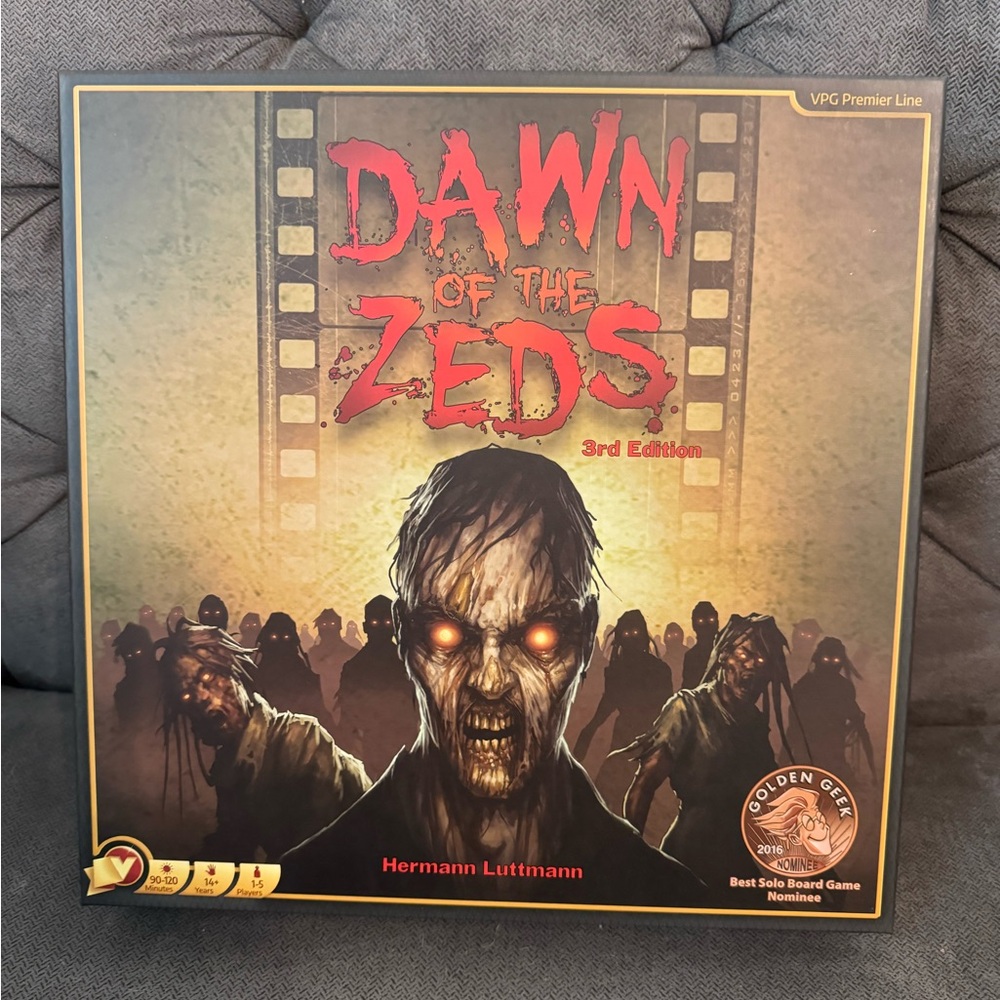 Dawn of the Zeds: 3rd Edition Hermann Luttmann VPG Premier Line NIB Wrap Removed